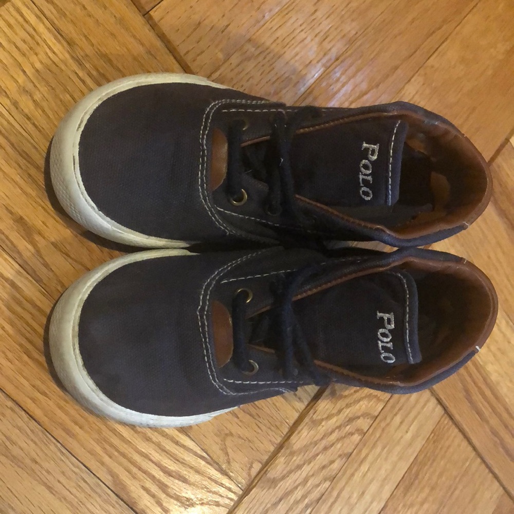 Polo high top sneakers